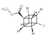 4-氯立方烷羧酸甲酯结构式