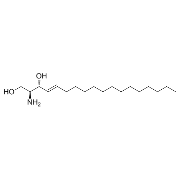 D-鞘氨醇结构式