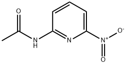 N-(6-硝基吡啶-2-基)乙酰胺结构式