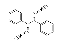 (-)-(1R,2R)-1,2-diphenylethane-1,2-diazide结构式