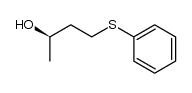 (R)-1-(phenylthio)-3-butanol结构式
