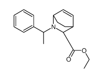 ethyl (2S)-3-[(1R)-1-phenylethyl]-3-azabicyclo[2.2.2]oct-5-ene-2- carboxylate结构式