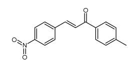 3-(4-nitrophenyl)-1-p-tolylprop-2-en-1-one Structure