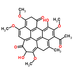 Hypocrellin C structure