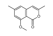 8-methoxy-3,6-dimethylisochromen-1-one Structure