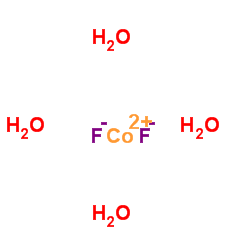 cobalt(ii) fluoride tetrahydrate Structure
