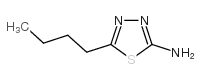 5-丁基-1,3,4-噻二唑-2-胺结构式