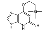6-(2-trimethylsilylethoxy)-7H-purin-2-amine结构式