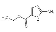 2-氨基-1H-咪唑-5-羧酸乙酯结构式