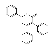 3,4,6-triphenylpyran-2-thione结构式