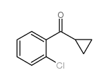2-氯-苯基环丙基甲基酮结构式