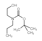 (2-Hydroxy-ethyl)-propyl-carbamic acid tert-butyl ester Structure