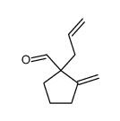 Cyclopentanecarboxaldehyde, 2-methylene-1-(2-propenyl)- (9CI) Structure
