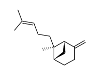(-)-(1S,5S,7R)-β-trans-bergamotene结构式