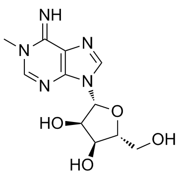 1-甲基-腺苷结构式