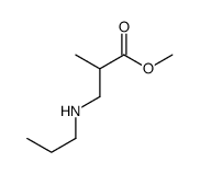 methyl 2-methyl-3-(propylamino)propanoate结构式