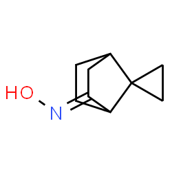 Spiro[bicyclo[2.2.1]heptane-7,1-cyclopropan]-2-one, oxime (9CI) Structure
