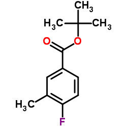 tert-butyl 4-fluoro-3-methylbenzoate picture