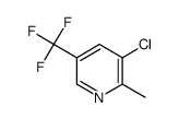 3-氯-2-甲基-5-三氟甲基吡啶结构式