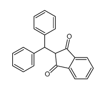 2-benzhydrylindene-1,3-dione Structure