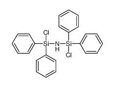 [chloro-[[chloro(diphenyl)silyl]amino]-phenylsilyl]benzene结构式