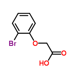 邻溴苯氧基乙酸结构式
