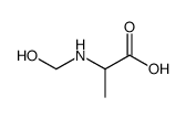L-Alanine, N-(hydroxymethyl)- (9CI) Structure