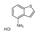 苯并[b]噻吩-4-胺盐酸盐结构式