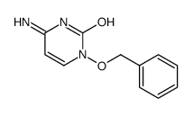 4-amino-1-phenylmethoxypyrimidin-2-one Structure
