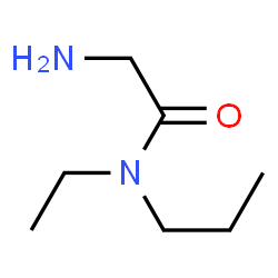 Acetamide, 2-amino-N-ethyl-N-propyl- (9CI)结构式