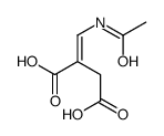 2-(acetamidomethylidene)butanedioic acid结构式