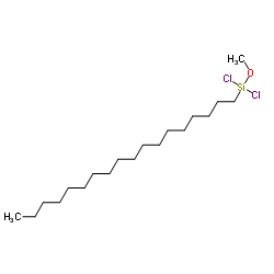 Dichloro(methoxy)octadecylsilane Structure
