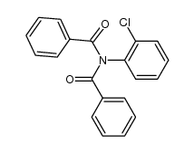 2-chloro-N,N-dibenzoylaniline Structure