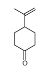 4-prop-1-en-2-ylcyclohexan-1-one结构式