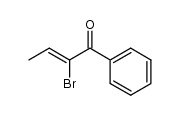 (Z)-2-Bromo-1-phenyl-2-butyn-1-one结构式