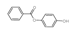 4-羟基苯基安息香酸结构式