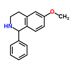 6-Methoxy-1-phenyl-1,2,3,4-tetrahydroisoquinoline Structure
