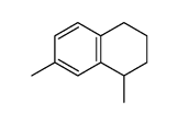 1,7-dimethyl-1,2,3,4-tetrahydronaphthalene Structure