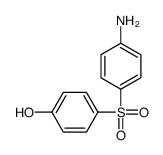 4-((4-氨基苯基)磺酰基)苯酚结构式
