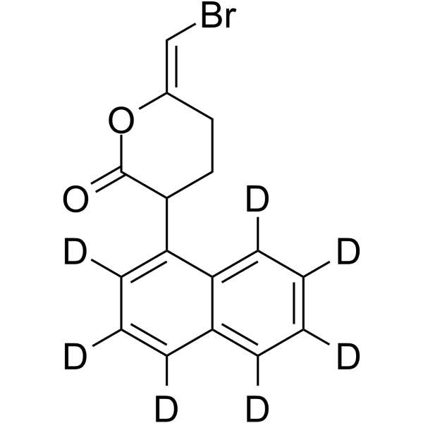 Bromoenol lactone-d7 Structure