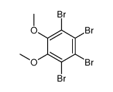 1,2,3,4-四溴-5,6-二甲氧基苯结构式