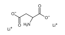 dilithium,(2S)-2-aminobutanedioate Structure