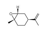 cis-(S)-(-)-limonene oxide Structure