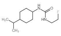 Urea,N-(2-fluoroethyl)-N'-[4-(1-methylethyl)cyclohexyl]-结构式