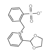 2-[[2-(1,3-dioxolan-2-yl)-2H-pyridin-1-yl]methyl]benzenesulfonic acid结构式