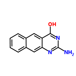Benzo[g]quinazolin-4(3H)-one, 2-amino-结构式