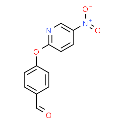 4-[(5-nitropyridin-2-yl)oxy]benzaldehyde Structure