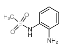 N-(2-氨基苯基)甲磺酰胺结构式
