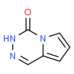 吡咯并[1,2-D][1,2,4]三嗪-4-醇结构式