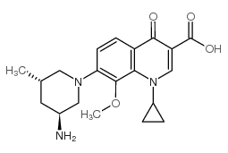 Nemonoxacin structure
